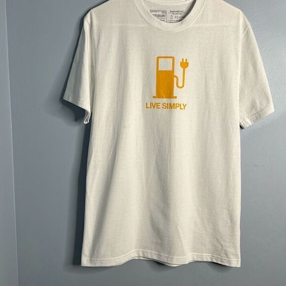 Patagonia Live Simply Responsibilit-tee Men’s Medium Tee Shirt - Picture 3 of 6